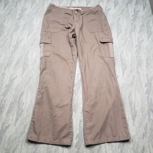 Cabelas Casuals Pants Womens 14 Regular Brown Cargo Pockets Outdoors Hiking